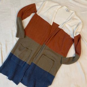 Madewell Block Cardigan